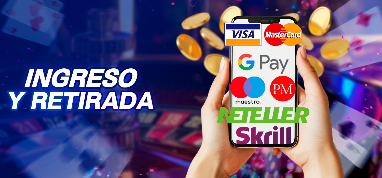 Depósito y retirada de fondos